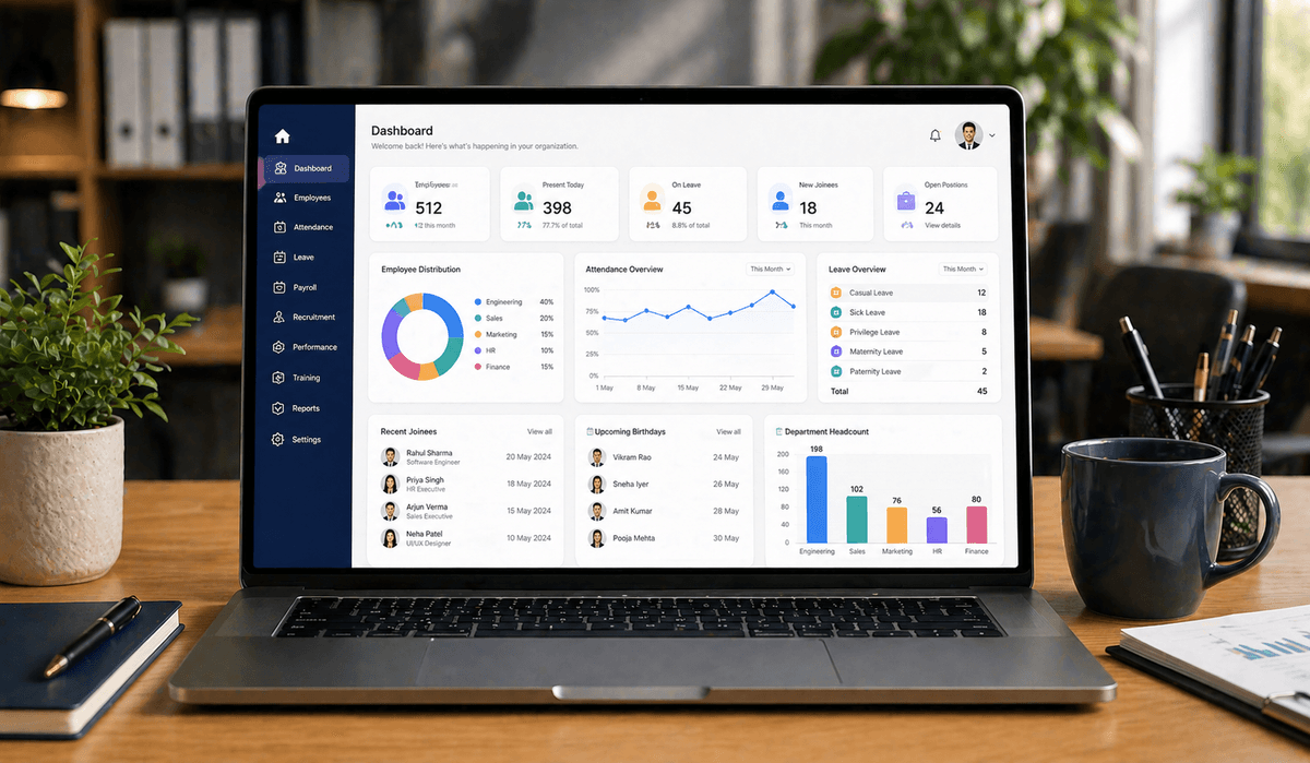 Corporate HRMS – SaaS-Based Human Resource Management System